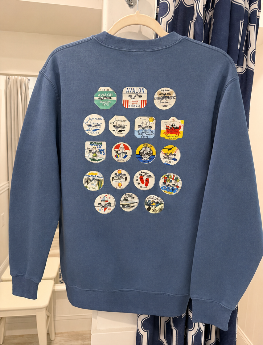 Farpost Collective x Reverie by Lizzy Avalon Beach Tag Sweatshirt