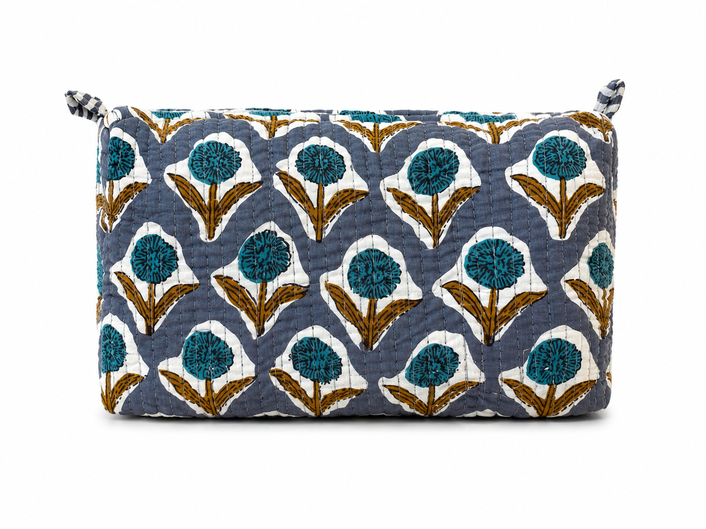 Quilted Cosmetic Pouch