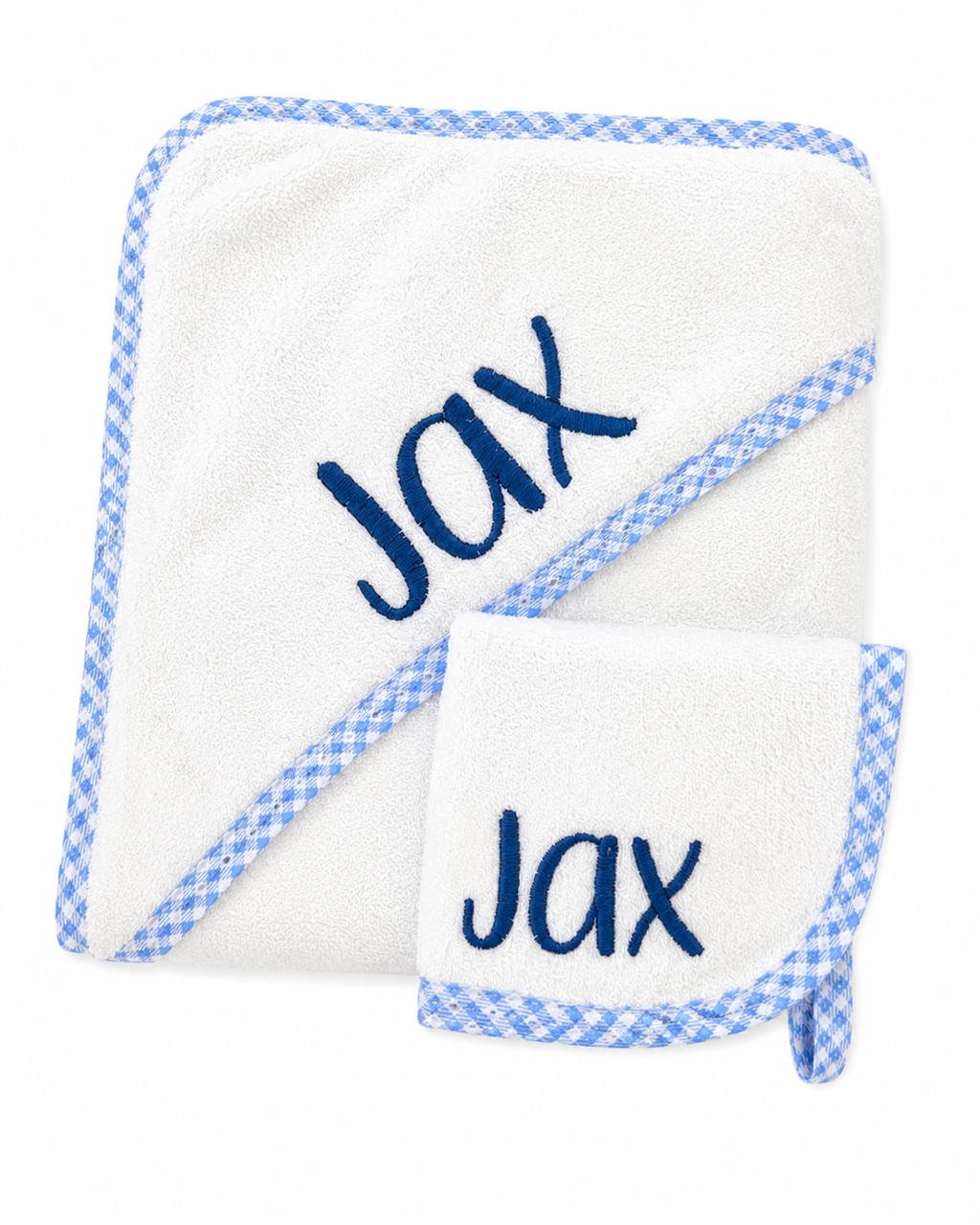 Monogrammed Hooded Towel Set