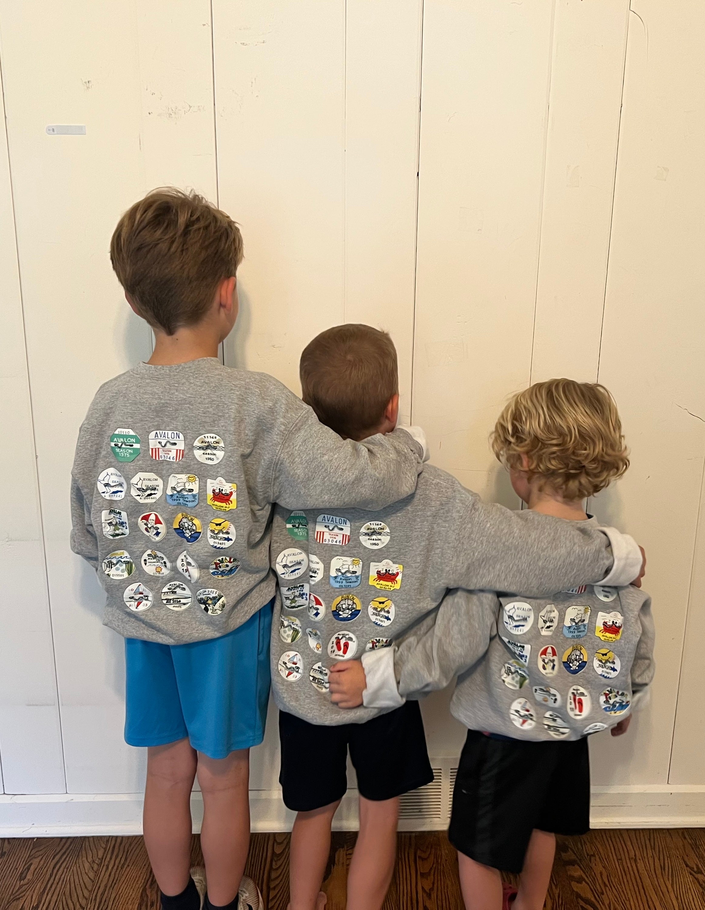 Farpost Collective x Reverie by Lizzy Avalon Beach Tag Toddler Sweatshirt