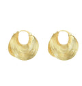 Golden Tide Hoop Earrings
