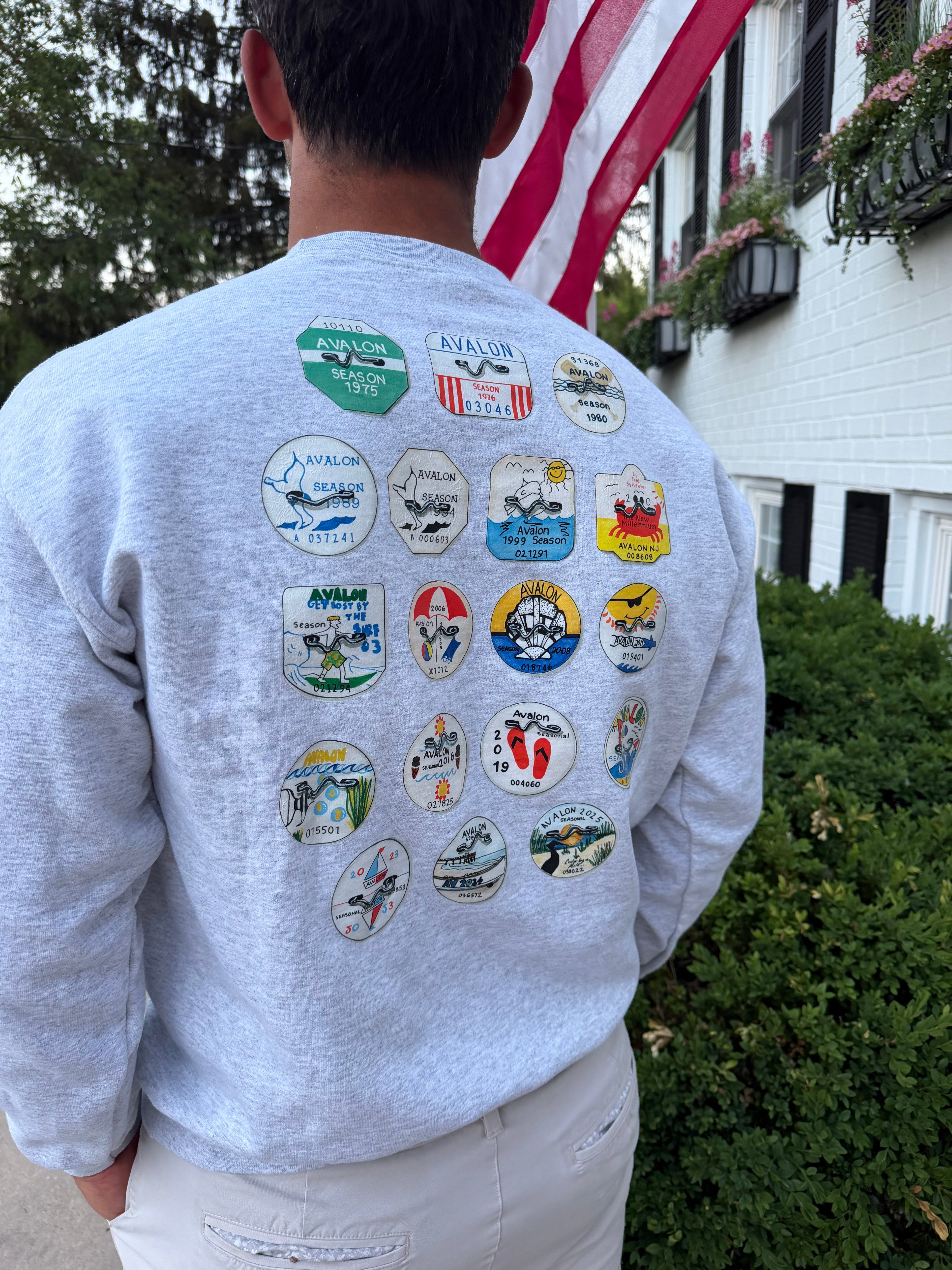 Farpost Collective x Reverie by Lizzy Avalon Beach Tag Sweatshirt