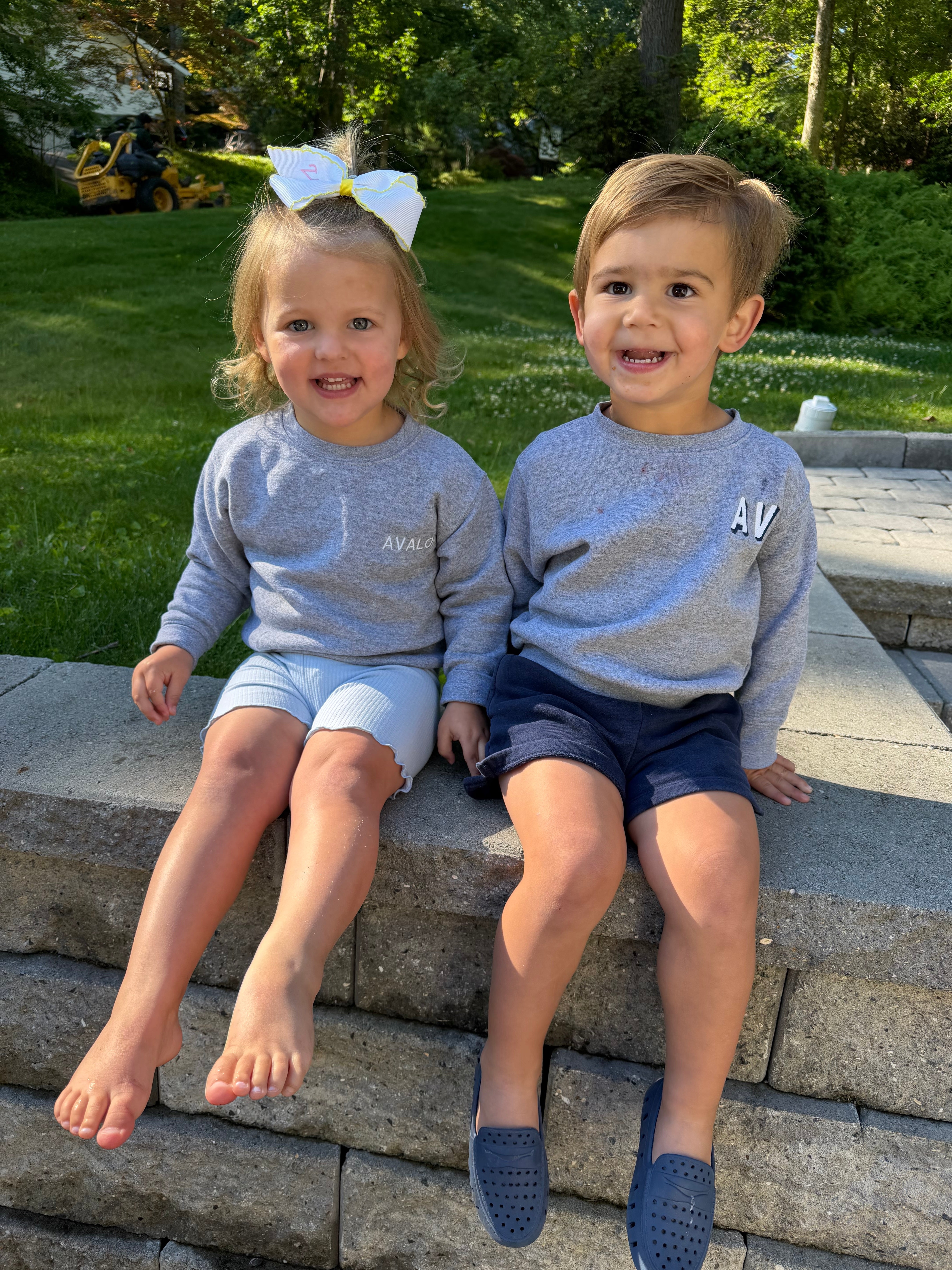Farpost Collective x Reverie by Lizzy Avalon Beach Tag Toddler Sweatsh