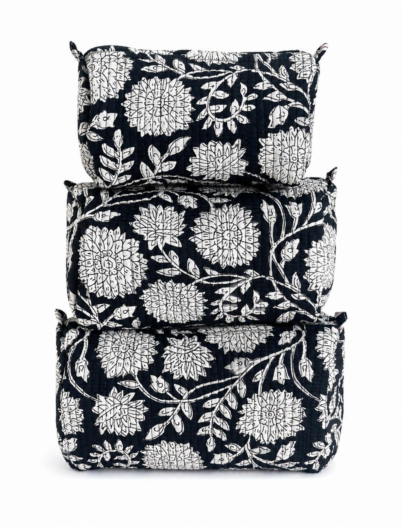 Quilted Cosmetic Pouch